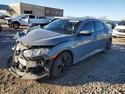 Honda Civic salvage cars for sale: 2019 Honda Civic EX