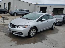 Honda Civic salvage cars for sale: 2013 Honda Civic LX