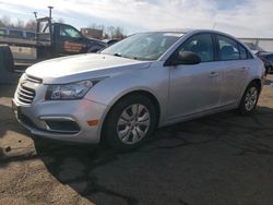 Chevrolet Cruze salvage cars for sale: 2015 Chevrolet Cruze LS