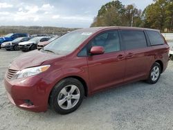 Toyota Sienna le salvage cars for sale: 2015 Toyota Sienna LE