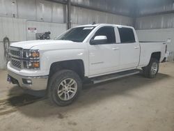 Chevrolet Silverado k1500 lt salvage cars for sale: 2015 Chevrolet Silverado K1500 LT