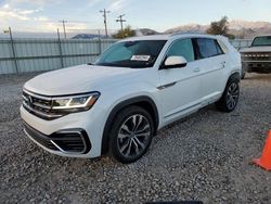 Volkswagen salvage cars for sale: 2021 Volkswagen Atlas Cross Sport SEL Premium R-Line