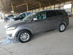 KIA Sorento salvage cars for sale: 2018 KIA Sorento LX