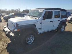 Jeep salvage cars for sale: 2022 Jeep Wrangler Unlimited Sport