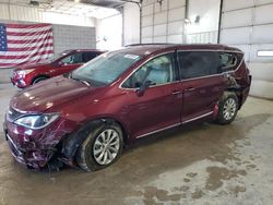 Salvage cars for sale from Copart Columbia, MO: 2018 Chrysler Pacifica Touring L