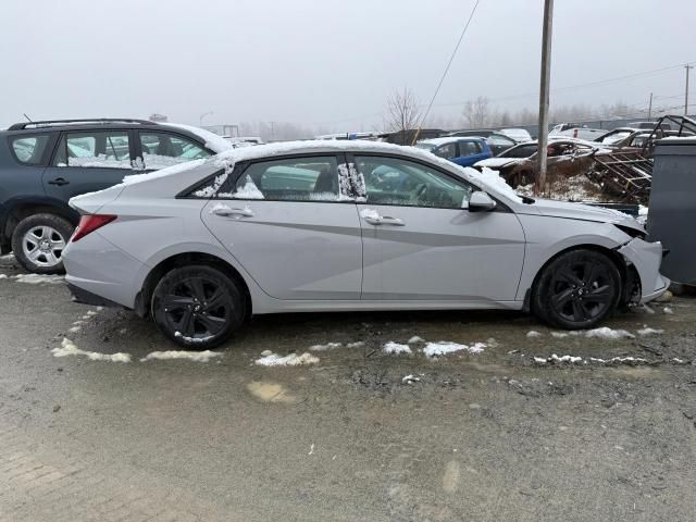 2022 Hyundai Elantra Blue