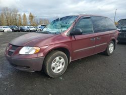 Dodge Caravan se salvage cars for sale: 2002 Dodge Caravan SE