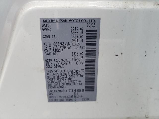 2015 Nissan Pathfinder S