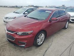 Chevrolet Malibu salvage cars for sale: 2018 Chevrolet Malibu LT