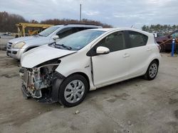 Toyota Prius salvage cars for sale: 2012 Toyota Prius C