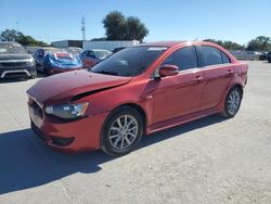 Mitsubishi Lancer salvage cars for sale: 2015 Mitsubishi Lancer DE