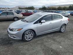 Honda salvage cars for sale: 2012 Honda Civic EX