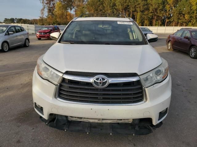 2015 Toyota Highlander XLE