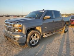 Chevrolet Silverado k1500 lt salvage cars for sale: 2015 Chevrolet Silverado K1500 LT