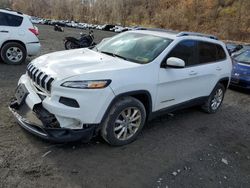 Jeep salvage cars for sale: 2015 Jeep Cherokee Limited