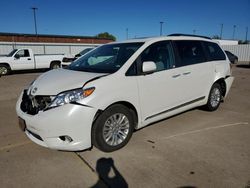 Toyota Sienna xle salvage cars for sale: 2015 Toyota Sienna XLE