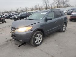 Hyundai Santa fe salvage cars for sale: 2008 Hyundai Santa FE SE