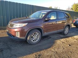 KIA Sorento salvage cars for sale: 2015 KIA Sorento LX