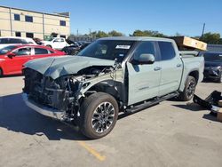 Toyota Tundra salvage cars for sale: 2024 Toyota Tundra Crewmax Limited