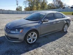 Volkswagen Passat salvage cars for sale: 2014 Volkswagen Passat SE