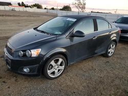 Chevrolet Sonic salvage cars for sale: 2015 Chevrolet Sonic LTZ