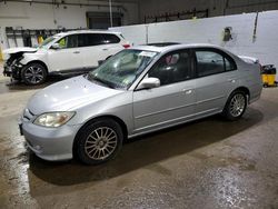 Honda Vehiculos salvage en venta: 2005 Honda Civic EX