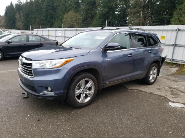 2016 Toyota Highlander Hybrid Limited