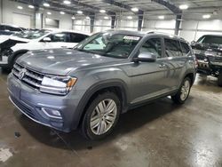 Volkswagen Atlas salvage cars for sale: 2019 Volkswagen Atlas SEL