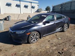 Honda Civic salvage cars for sale: 2017 Honda Civic EX