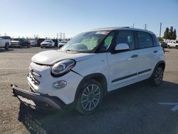 Fiat 500 salvage cars for sale: 2019 Fiat 500L Trekking