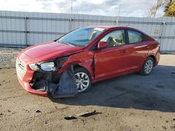 Hyundai Accent salvage cars for sale: 2018 Hyundai Accent SE