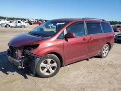 Toyota Sienna le salvage cars for sale: 2013 Toyota Sienna LE