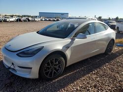 Tesla salvage cars for sale: 2020 Tesla Model 3