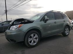 Subaru Forester salvage cars for sale: 2016 Subaru Forester 2.5I Limited