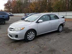 Salvage cars for sale from Copart Glassboro, NJ: 2012 Toyota Corolla Base