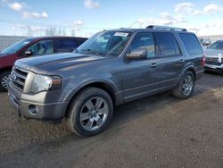 Salvage cars for sale from Copart Nisku, AB: 2010 Ford Expedition Limited