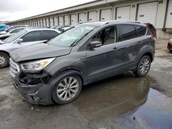 Ford salvage cars for sale: 2017 Ford Escape Titanium