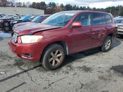 Toyota Highlander salvage cars for sale: 2008 Toyota Highlander