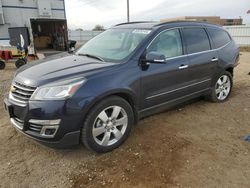 Salvage cars for sale from Copart Bismarck, ND: 2015 Chevrolet Traverse LTZ