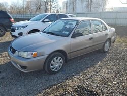 Salvage cars for sale from Copart Central Square, NY: 2001 Toyota Corolla CE