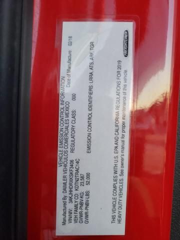 2019 Freightliner Cascadia 126