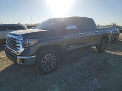 Toyota Tundra salvage cars for sale: 2018 Toyota Tundra Crewmax Limited