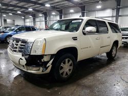 Cadillac Escalade salvage cars for sale: 2007 Cadillac Escalade ESV