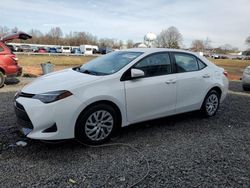 Toyota Corolla salvage cars for sale: 2017 Toyota Corolla L