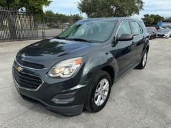 Chevrolet Equinox salvage cars for sale: 2017 Chevrolet Equinox LS