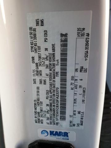 2016 Ford F150 Supercrew