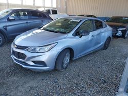 Chevrolet Cruze salvage cars for sale: 2017 Chevrolet Cruze LS