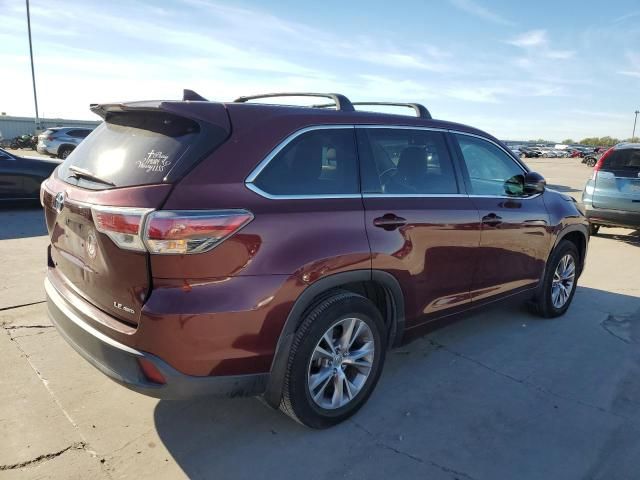 2015 Toyota Highlander LE