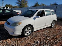 Salvage cars for sale from Copart Oklahoma City, OK: 2006 Toyota Corolla Matrix XR