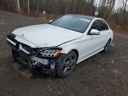 Mercedes-Benz salvage cars for sale: 2019 Mercedes-Benz C 300 4matic